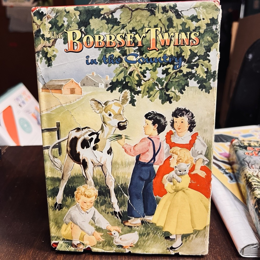 Bobbsey Twins in the Country 1950 Whitman By Laura Lee Hope‎ w/ DJ *See Details